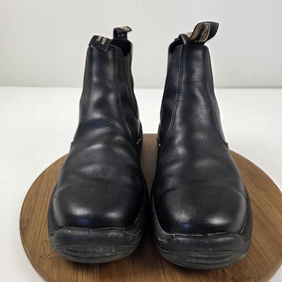 Blundstone Boots Mens Size 10.5 Black Chelsea Work Slip Resistant EH ASTM F2892 - Picture 3 of 14